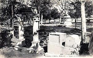 CONSTANTINE - SQUARE DE LA REPUBLIQUE - RUINES ROMAINES - 1909